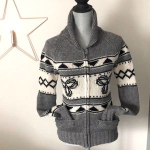 TNA classic knit sweater